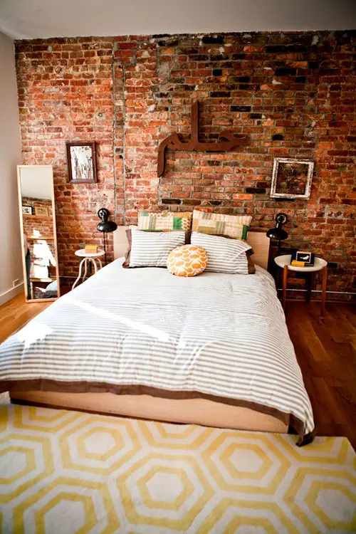 69 Cool Interiors With Exposed Brick Walls