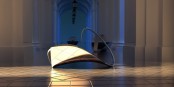 Exquisite Futuristic Chair Inspired By A Swan Sleeping