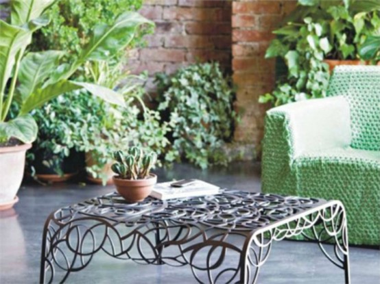 Exquisite Garden Furniture To Be Overrun