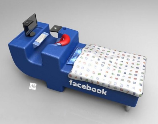 Facebook-Inspired Bed To Be Constantly Online