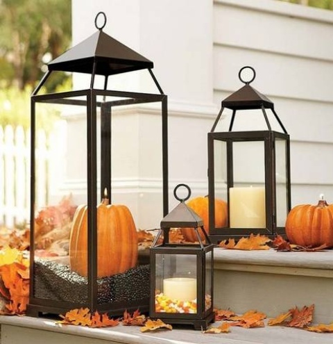 Fall Lanterns For Outdoor And Indoor Decor