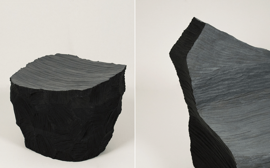 Foam Furniture And Mountain Inspired Chair By Susan Qiu