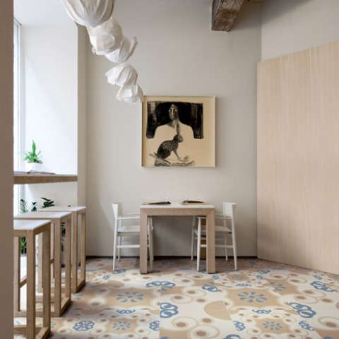 Frame-Up Tile Collection Reinterpreting Traditional Italian Patterns