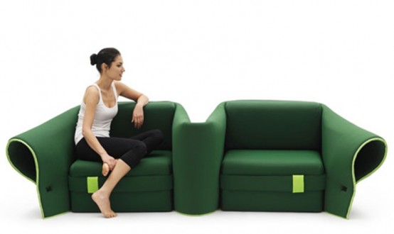 Fully Transformable Sofa That Can Be Adapted To Any Needs