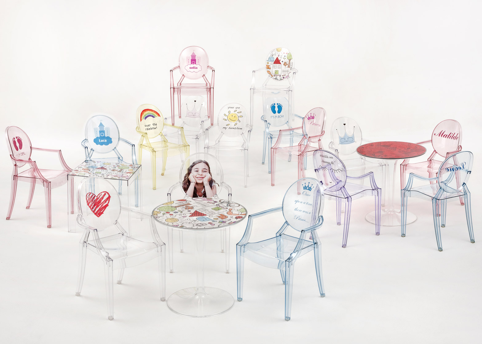 Fun plastic furniture range designed for kids  5