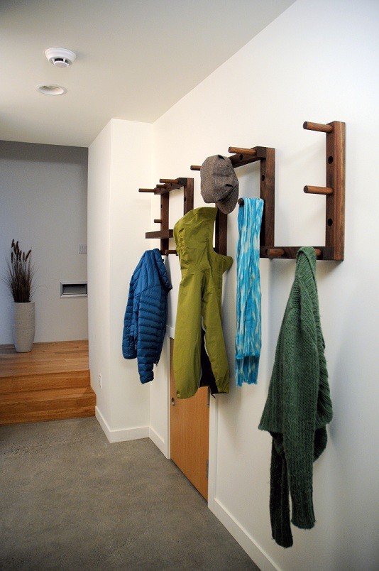 Functional And Versatile Hallway Coat Rack