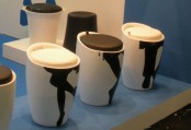 Funky Beat Hide Silhouette Stool With A Storage Space