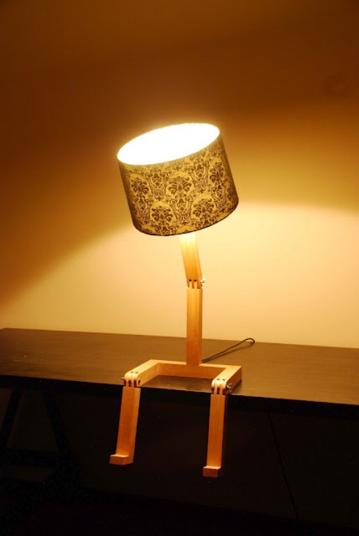 Funny Lamp Reminding Of A Person