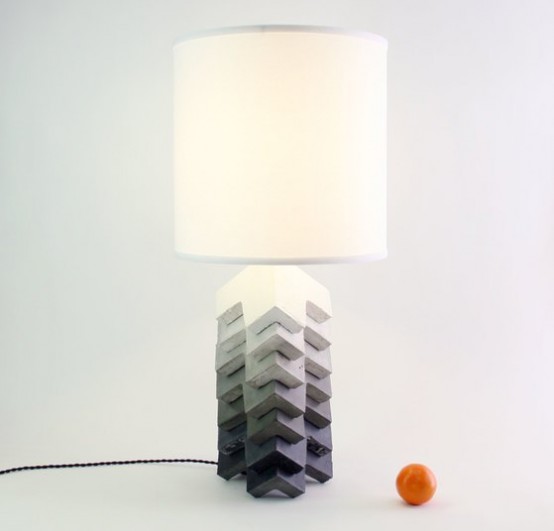 Fusion Of Industrial And Traditional Theo Table Lamp