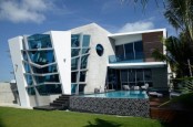 Futuristic House With Abstract Shape In Mexico