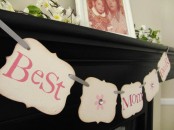 Garlands And Paper Decorations For Mother’s Day