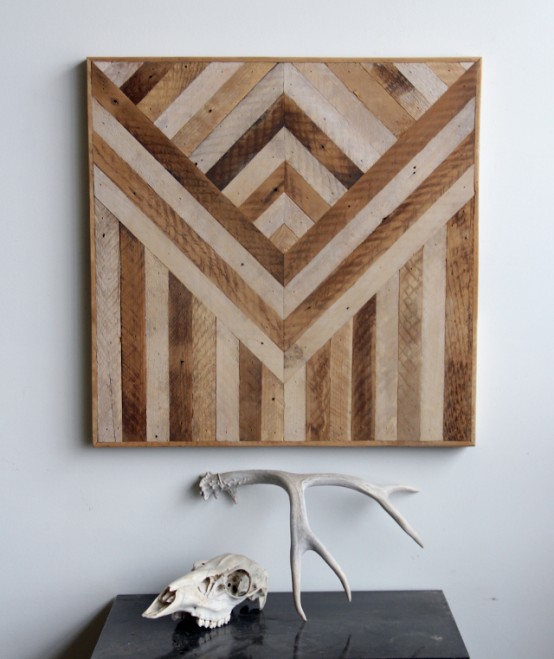 Geometric Wood Panels To Decorate Your Walls By Ariele