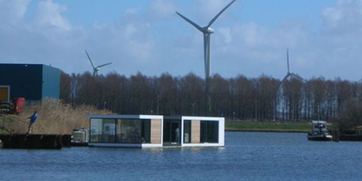 Glass House On The Water