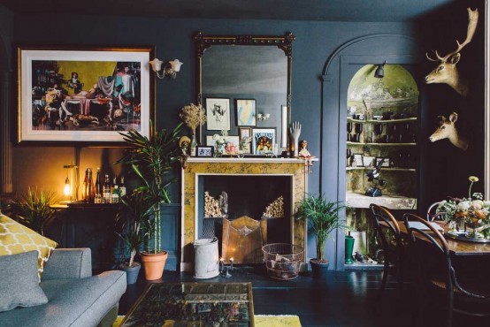 Gorgeous Home Full Of Artwork And Vintage Finds