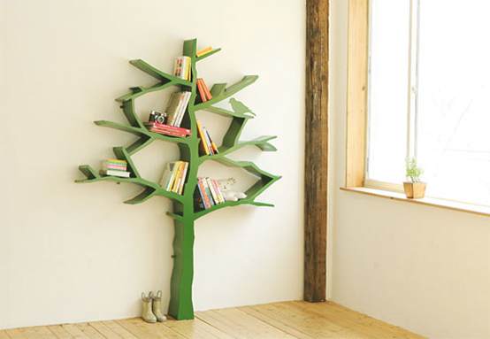 Green Tree Bookshelf
