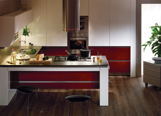 Hanssem KitchenBach 600 – Ruby Teak Kitchen Design