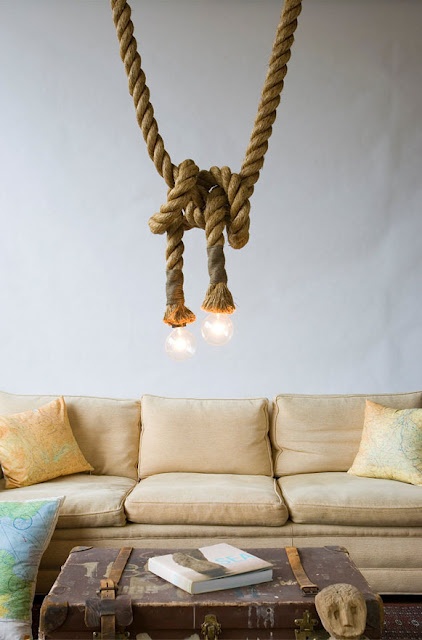 How To Incorporate Rope Into Home Décor: 34 Ideas - DigsDigs