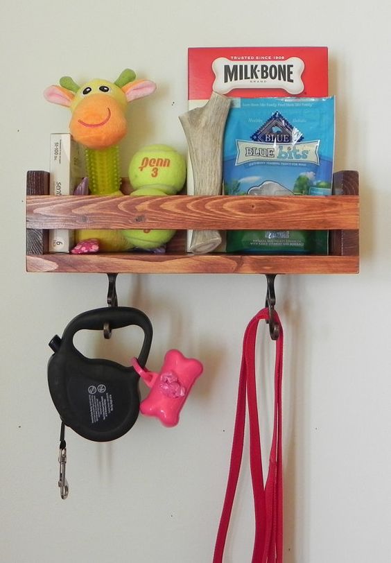 How to organize all your pet supplies comfortably ideas  1