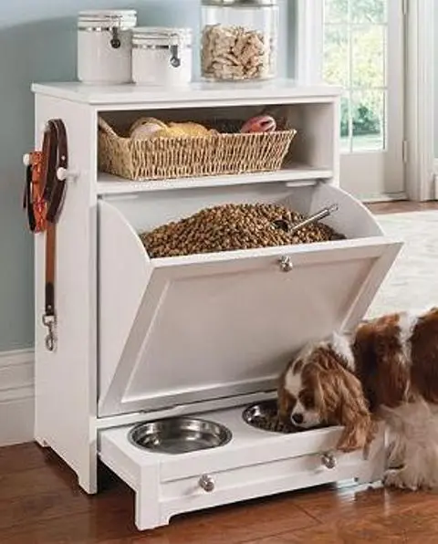 How to organize all your pet supplies comfortably ideas  13