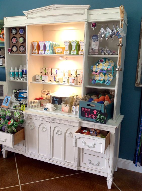 How to organize all your pet supplies comfortably ideas  8