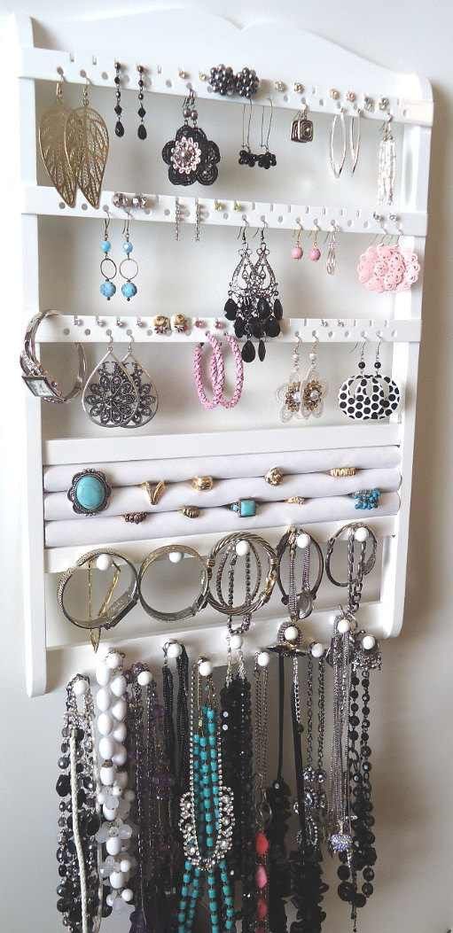 How to organize your jewelry in a comfy way ideas  21