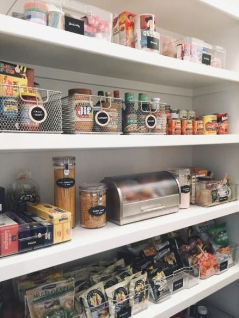 How to organize your pantry easy and smart ideas  33