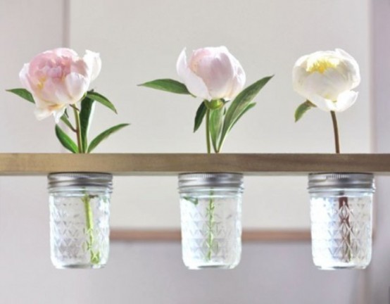 How To Use Mason Jars In Home Décor: 25 Inpsiring Ideas