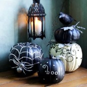 Ideas For Elegant Black And White Halloween