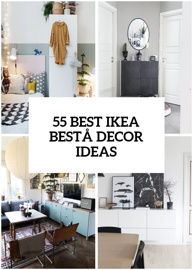 55 Ways To Use IKEA Besta Units In Home Décor
