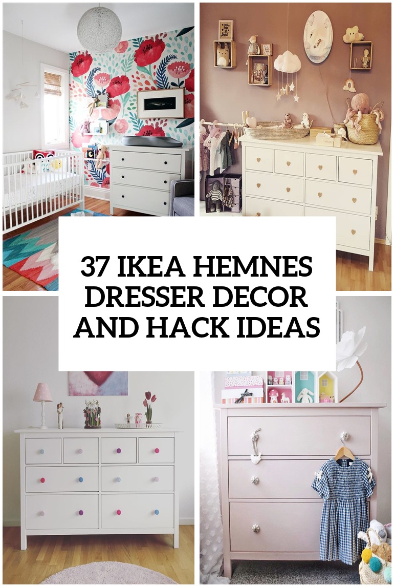 37 IKEA Hemnes Dresser Decor And Hack Ideas