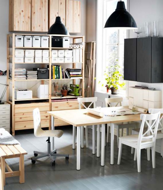 Ikea Workspace Organization Ideas 