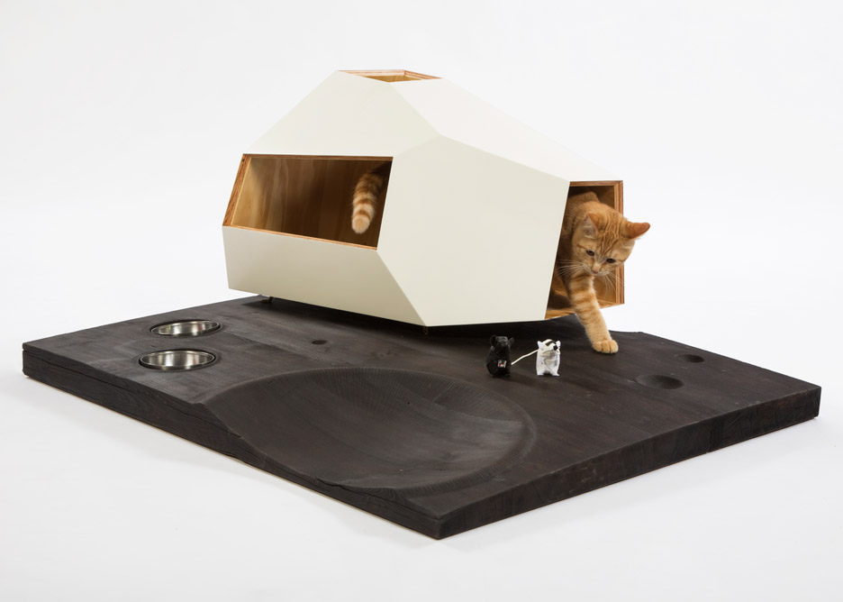 Imaginative and bold cat houses with futuristic designs  11