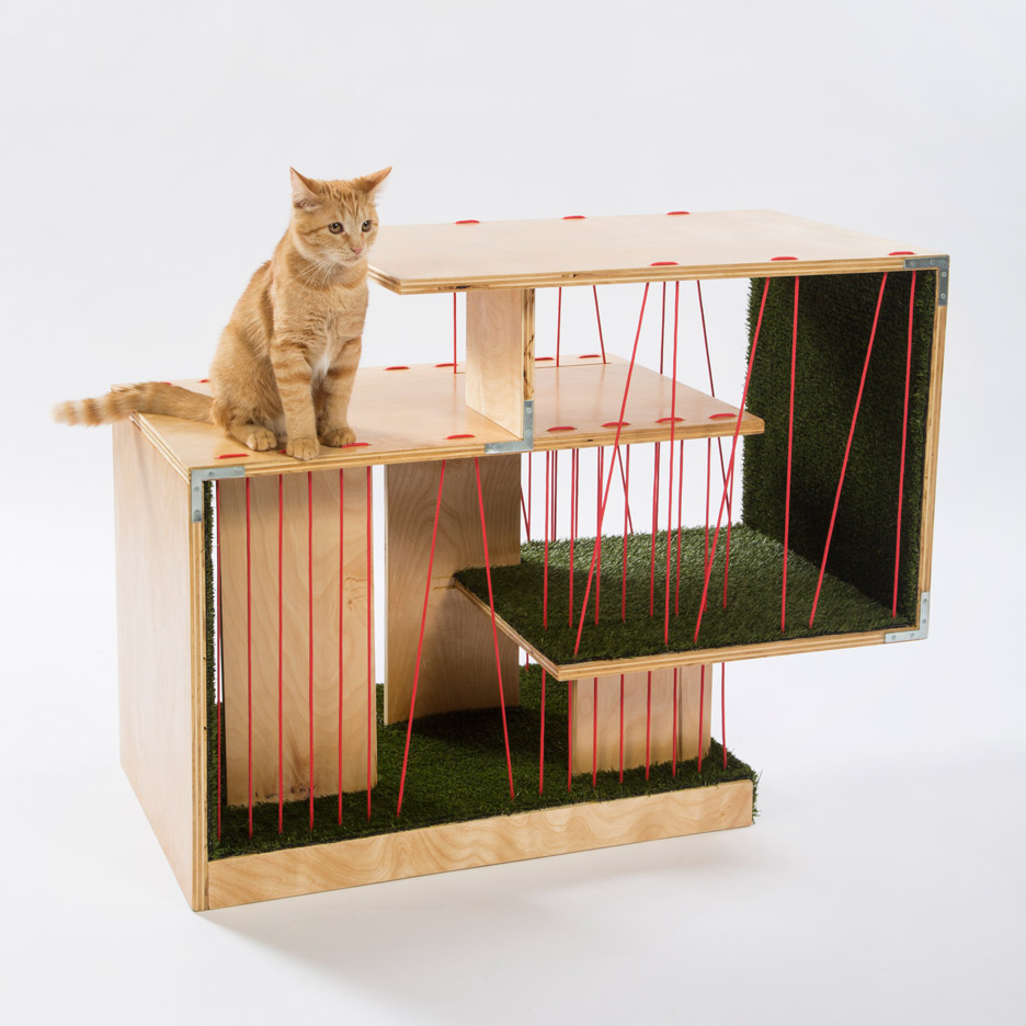 Imaginative and bold cat houses with futuristic designs  8
