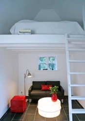 a practical small bedroom solution for a studio apartment