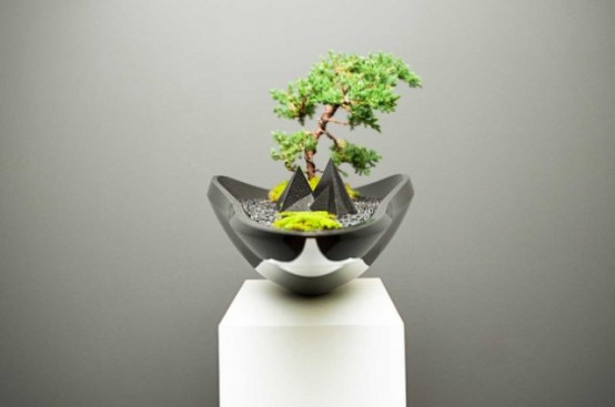 Kasokudo Bonsai Planter That Seems To Float