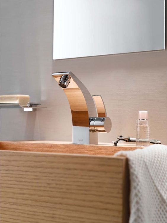 Kitchen and bathroom trend flowing faucets  21