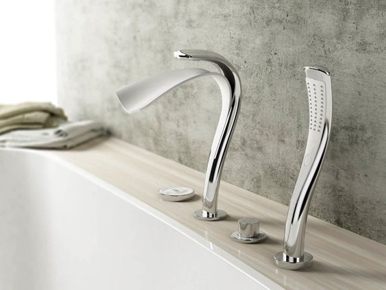 Kitchen and bathroom trend flowing faucets  25
