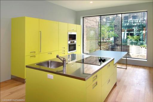 The simplest way to design a kitchen isle is simply to use the same cabinets as you're using  for other kitchen parts.