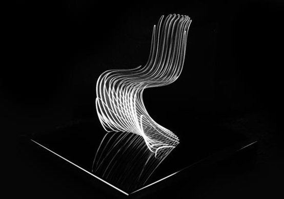 Lava Digital Panton Chair