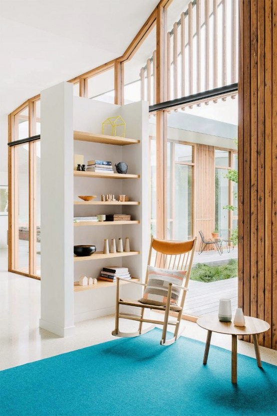 Lively And Bright Australian Home With Mid-Century Touches