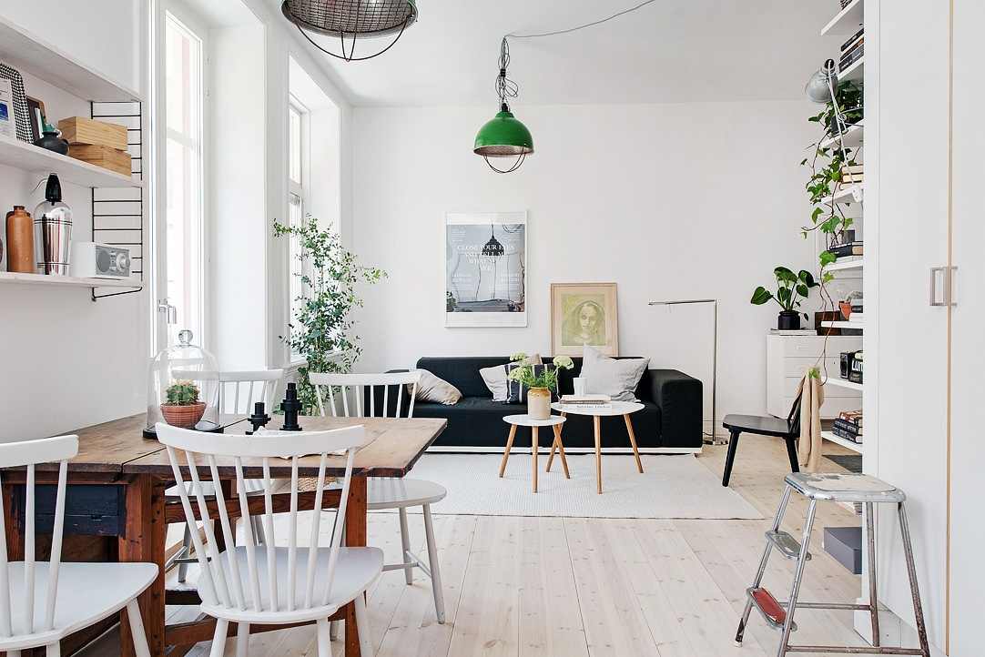 Lively Scandinavian Apartment Of Just 40meters