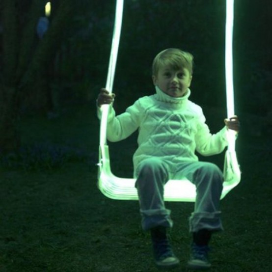 Luminous Outdoor LED Swing