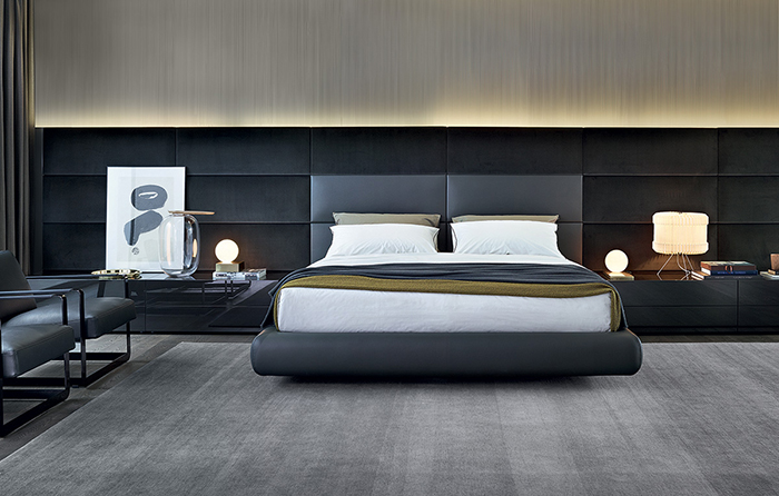Luxurious and functional poliform bed collection  10
