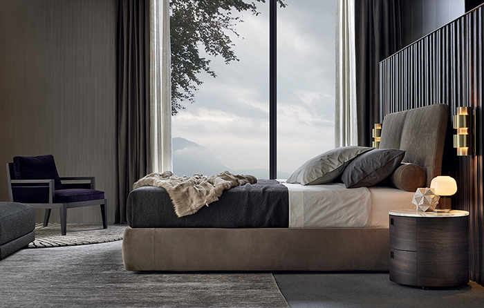 Luxurious and functional poliform bed collection  2