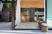 Luxurious Indoor And Outdoor Oasis Pool House By Icrave