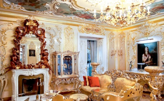 Luxurious Rococo Style Apartment Design
