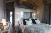 Luxurious Swiss Chalet With Lotsof Wood And Stone