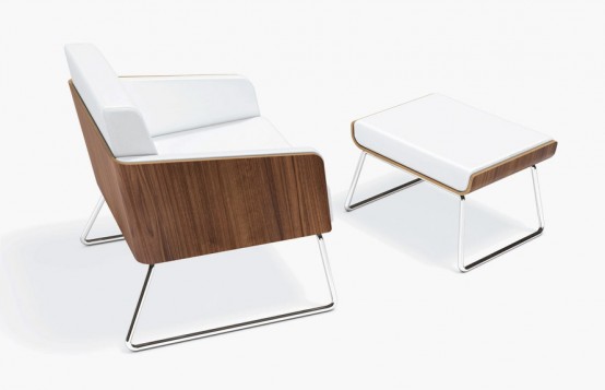 Fresh And Modern Interpretation of Classic Lounge Chairs – Lyra by KI