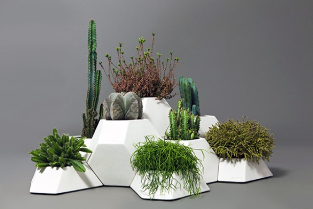 Ma Ce Ta Puzzle Planters For Compact Spaces