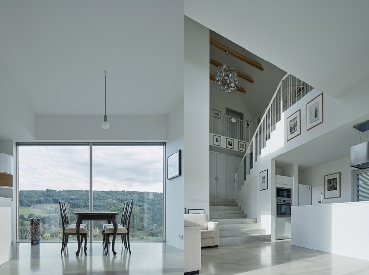 Marketka Barn House With Ultra Minimalist Interiors